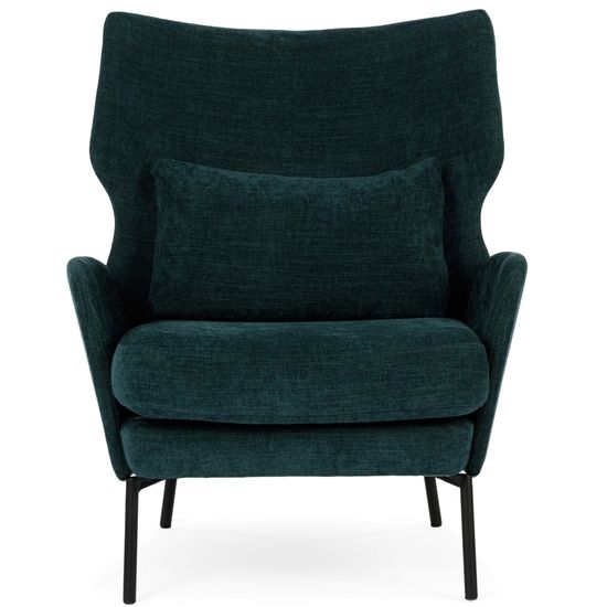 Кресло Alexa темно-зеленая износостойкая ткань 