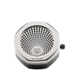 Ароматизатор для автомобиля диспенсер Никель, сменный блок в подарок