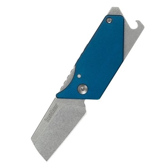 Складной нож KERSHAW Pub Pub 4036BLU c клинком из стали 8Cr13MoV, рукоять алюминий / Stainless Steel