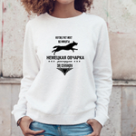 Свитшот "Овчарка реагирует за секунду"