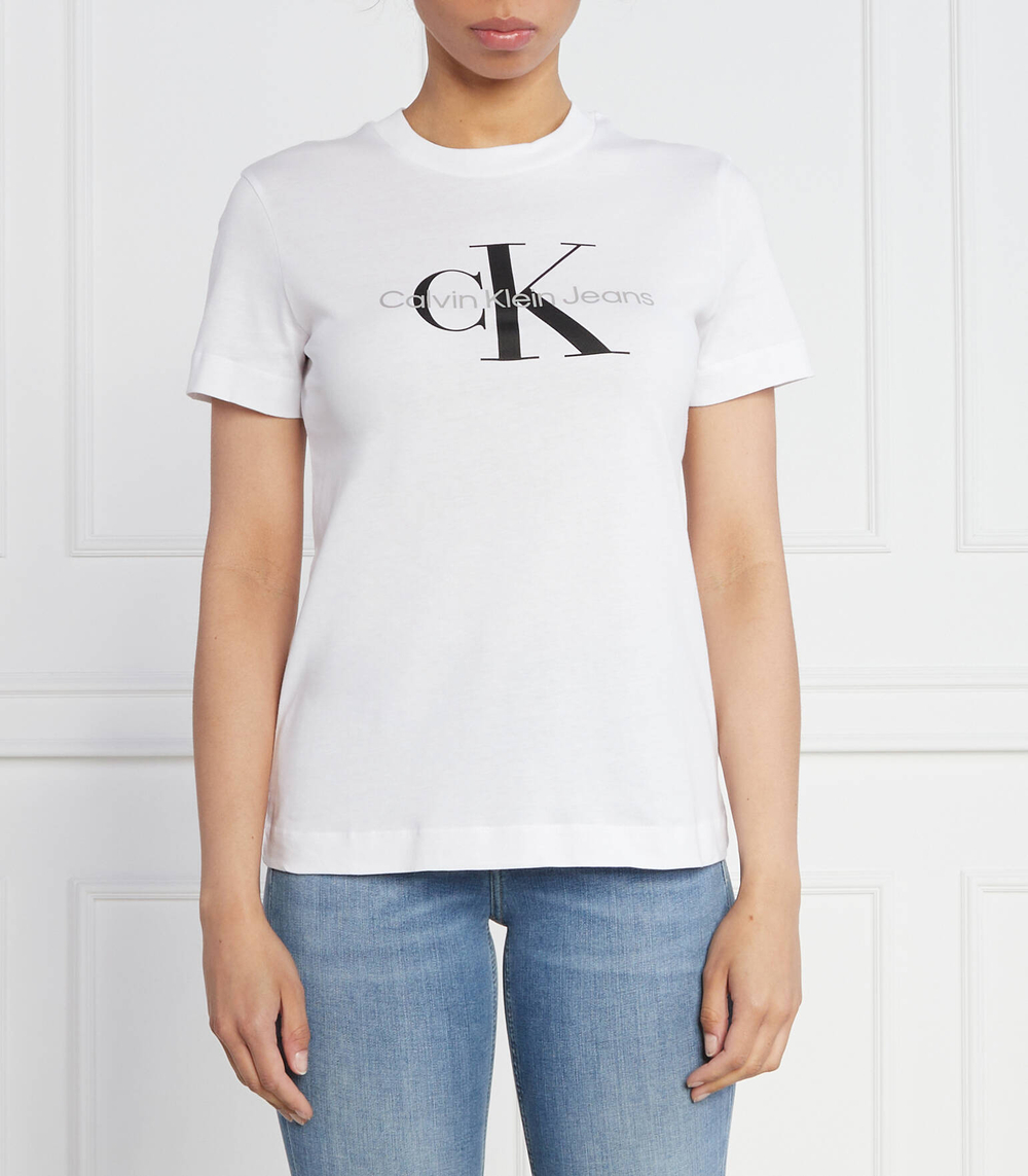 Футболка CORE MONOLOGO CALVIN KLEIN JEANS - белый(J20J219142)