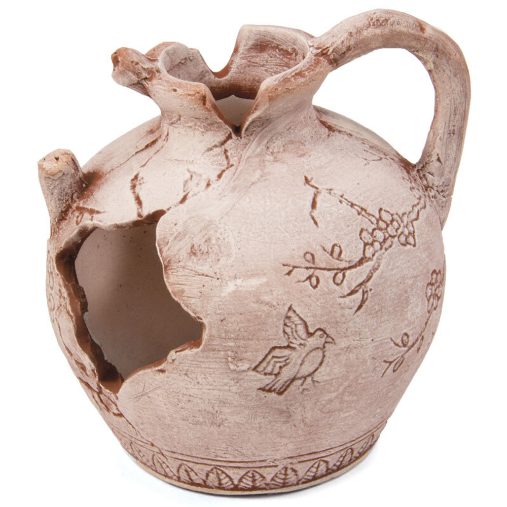 Грот "Ваза Сакура", терракота, 87*80*90мм, Laguna