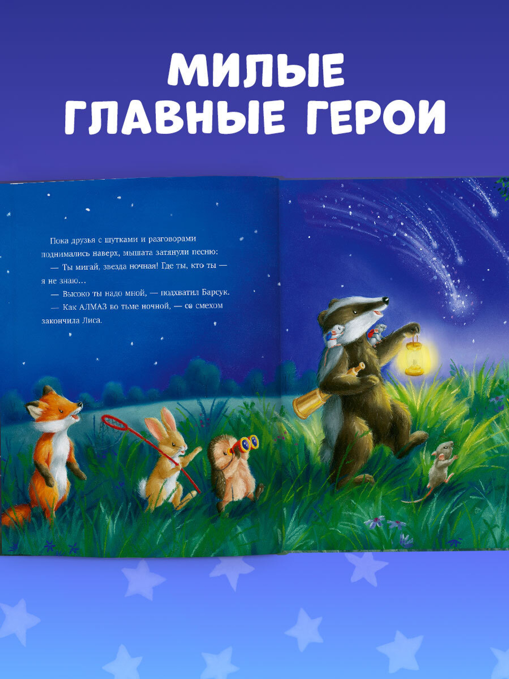 Приключения Ежульки (мягкая обложка). Самая звёздная ночь