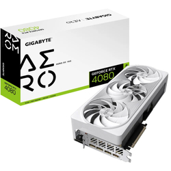 Видеокарта RTX4080 16384Mb Gigabyte PCI-E 4.0 (GV-N4080AERO OC-16GD) RTL