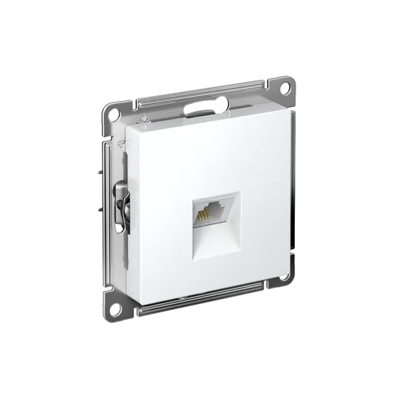 Розетка телефонная AtlasDesign RJ11 механизм лотос SE ATN001381