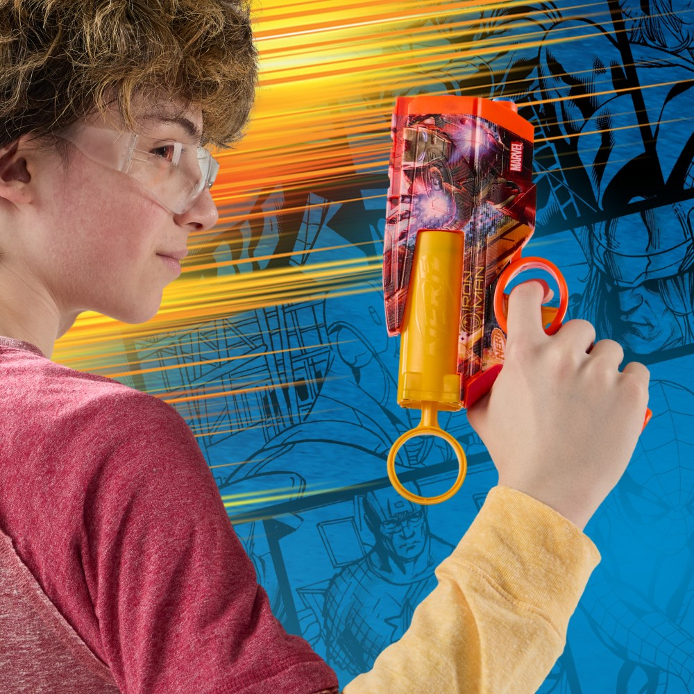 Hasbro G1923 — Бластер Nerf Marvel «Железный человек» со стрелами G1923 — фото 11