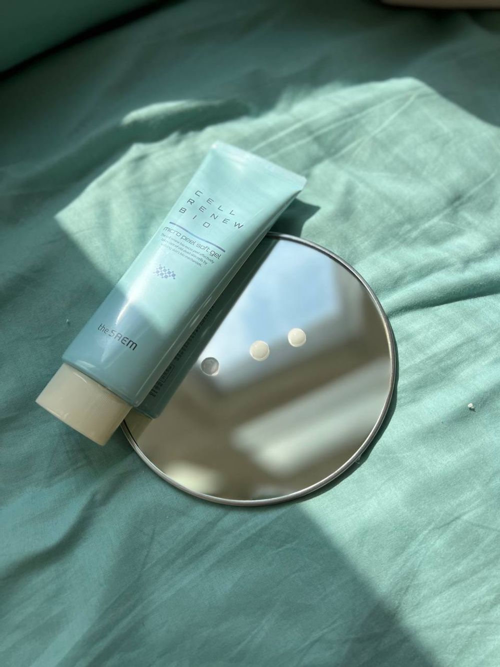 THE SAEM Пилинг-скатка с растительными стволовыми клетками Cell Renew Bio Micro Peel Soft Gell