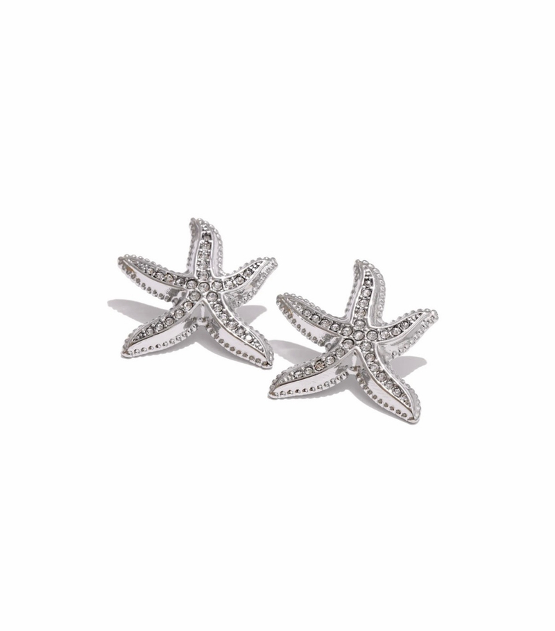 Серьги Star silver