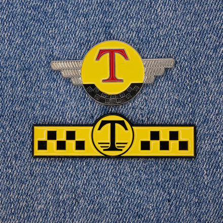 Значок Такси - идеальный подарок таксисту