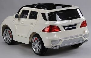 Детский электромобиль Joy Automatic Mercedes Benz ML63 AMG LUXE белый