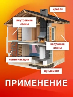 Напыляемый утеплитель Sipur, комплект 12 шт.