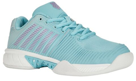 Женские Кроссовки теннисные K-Swiss Express Light 2 Carpet - angel blue/icy morn/white