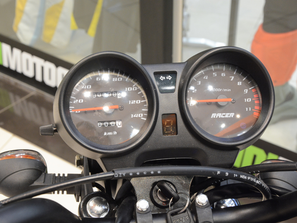 Мопед Racer Alpha RC50 черный + ЦПГ 125 СС