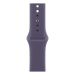 Apple Watch Series 11, 42 мм корпус из алюминия цвета «Silver», ремешок Sport Band размера S/M цвета «Purple Fog»