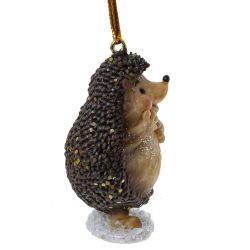 GAEM Фигурка декоративная подвесная "Ёжик", L4 W3 H6 см, 2в.