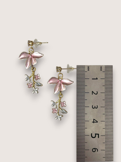 Серьги подвески бижутерные