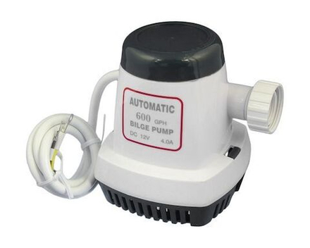 Насос осушительный 600GPH, 12В TMC, автоматический