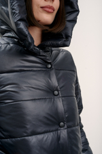 Пальто женское "Лара" черный