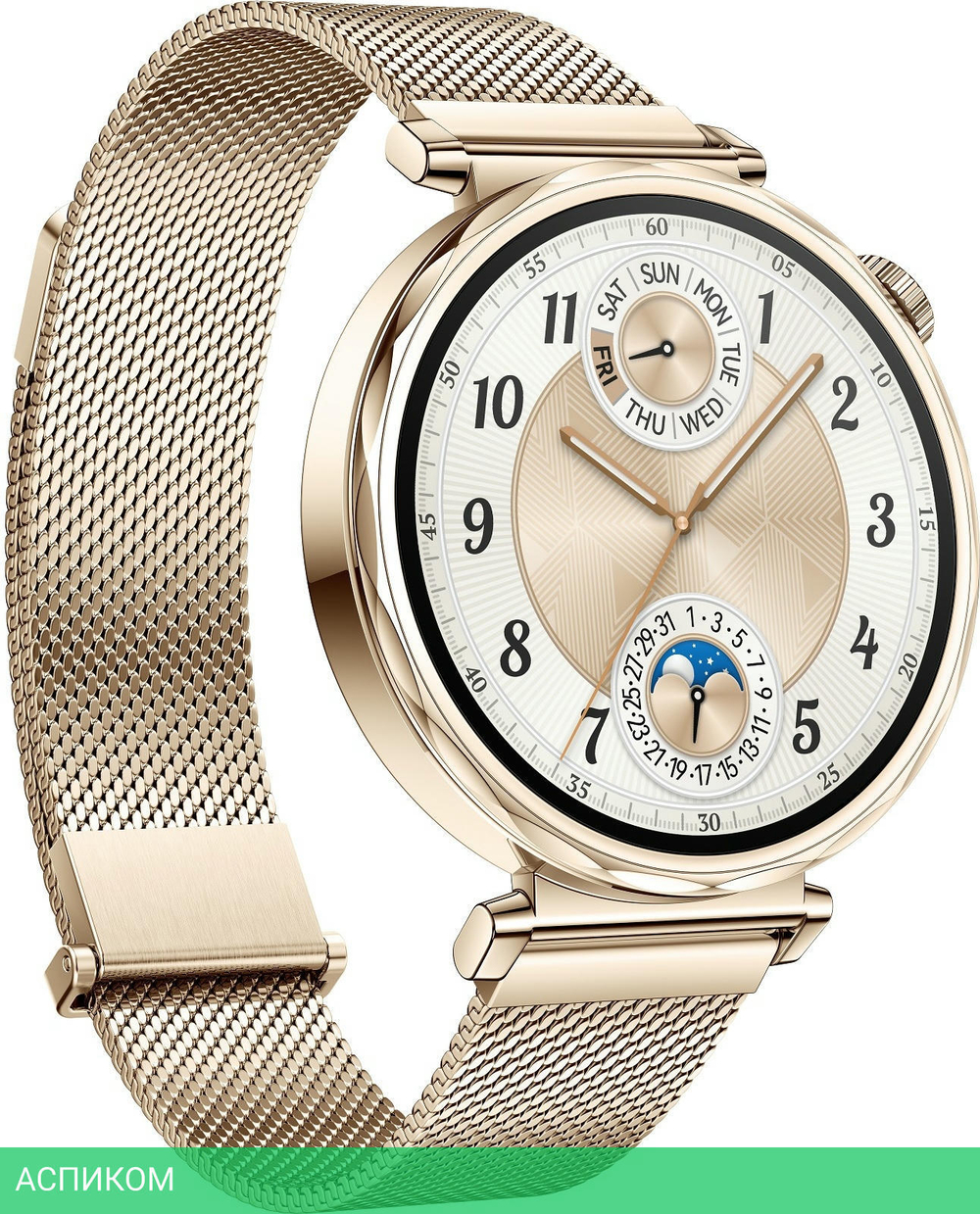 Умные часы Huawei Watch GT 5 41мм JNA-B19 Gold Milanese Strap (55020DGX)