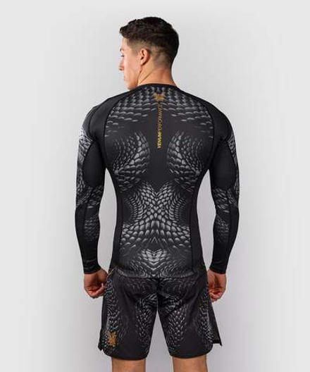 Рашгард Venum Matupa Black/Grey/Gold L/S