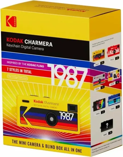 KODAK CHARMERA 1987 Глухая коробка с камерой-брелоком