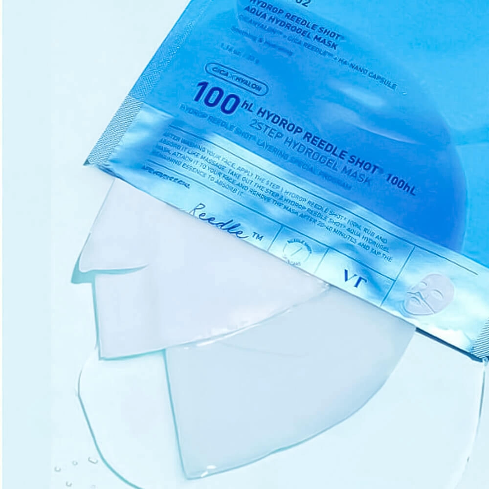 Гидрогелевая маска VT Cosmetics Hydrop HL Reedle Shot 100 2Step Hydrogel Mask 1,5 г+23 г