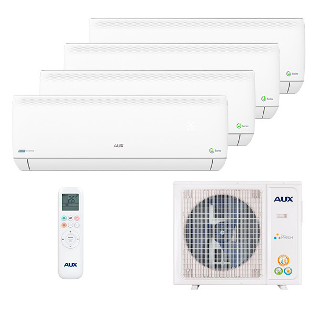 Мультисплит система на 4 комнаты AUX AMWM-H07\4R2(J) x 4 / AM4-H36/4DR2