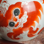 Ваза с крышкой с изображением собаки ФО