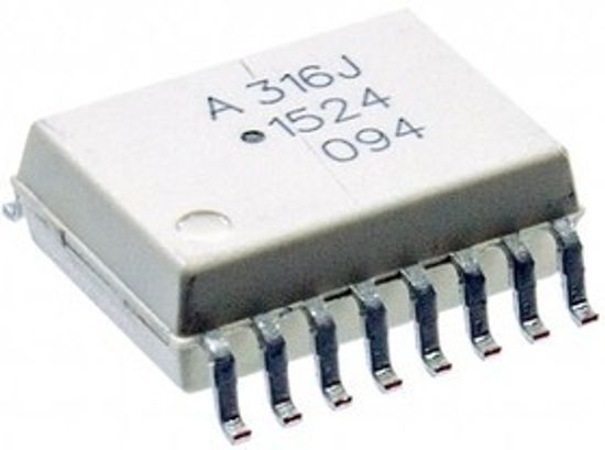 Оптопара HCPL316J-500E (A316J) / SMDIP-16