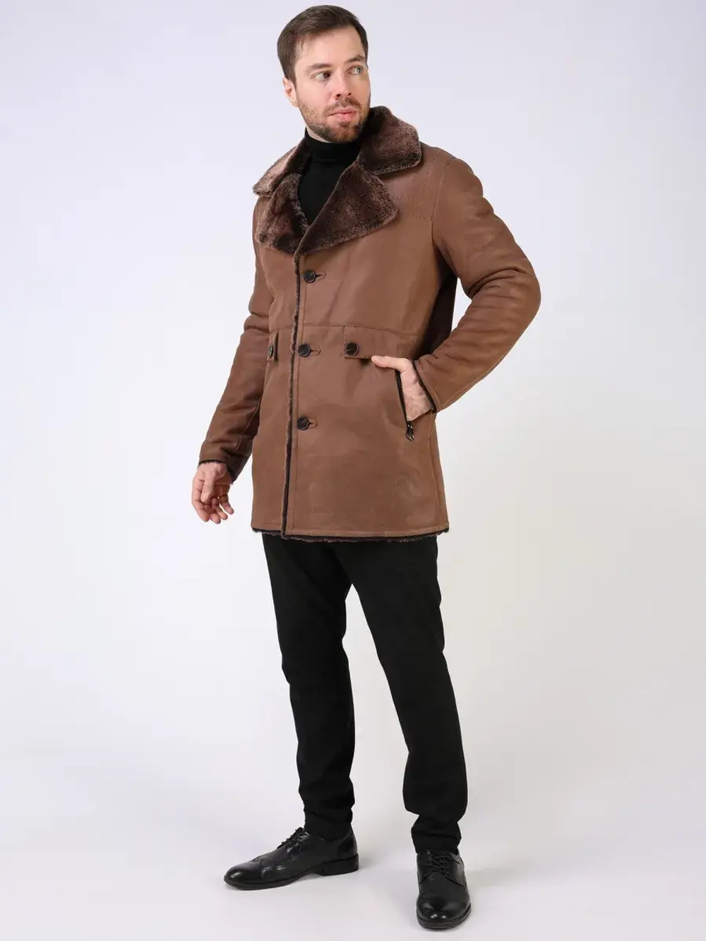 Дубленка зимняя натуральная