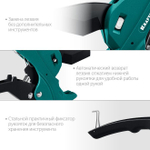 Автоматический труборез KRAFTOOL Alligator до 42 мм по металлопластиковым и пластиковым трубам 23406-42_z01