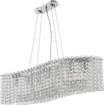 Люстра подвесная 7*Е14 2179/09/07PL хром Delone Stilfort