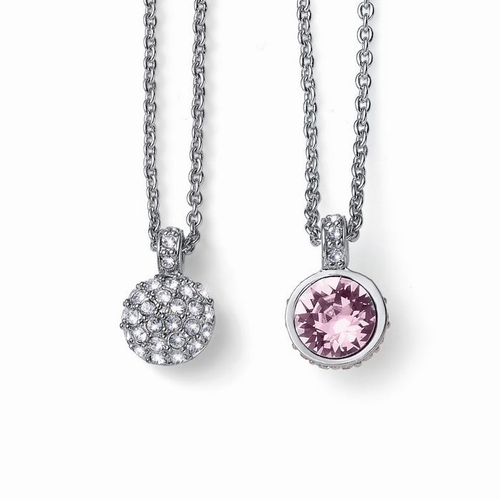 Кулон Oliver Weber Double Amethyst