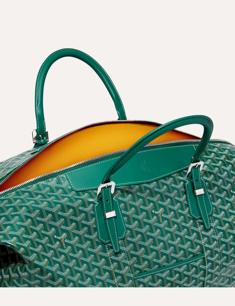 Goyard Bowling 55 PM Bag "Green"