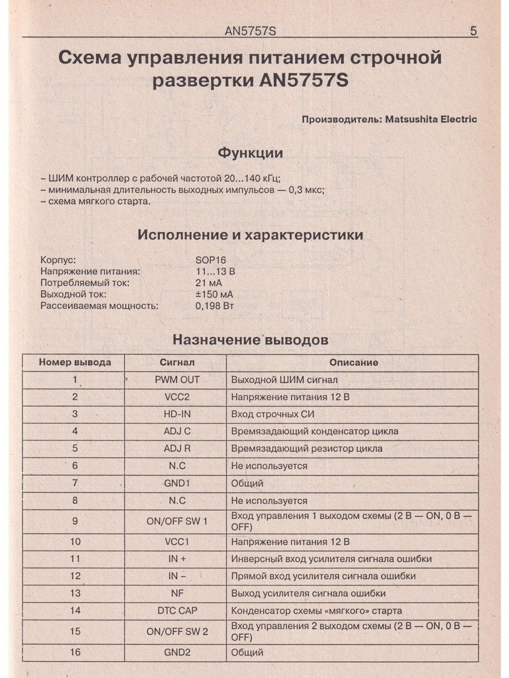 Ремонт. Вып. 74. Микросхемы для современных мониторов