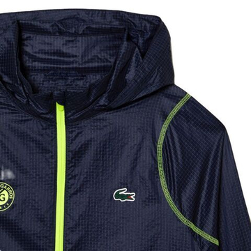 Мужская теннисная кофта Lacoste SPORT Roland Garros Edition After-Match Jacket - небесный