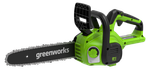 Пила аккумуляторная Greenworks G24CS25 24V 30см с 1xАКБ 4 А.ч. и ЗУ