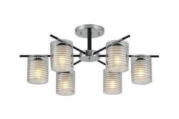 07383/6 CHROME+BLACK (1) Люстра (RL)