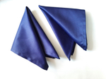 Салфетка синяя 40*40см, однотонная 2шт