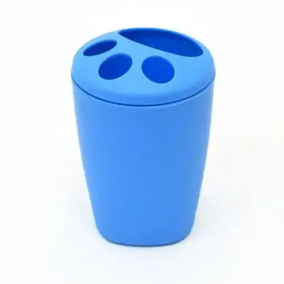 Подставка для зубных щеток Aqua голубая лагуна