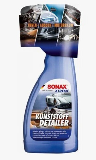255241 SONAX Xtreme Очиститель (Детейлер) пластика Интерьер+Экстерьер 0,5л