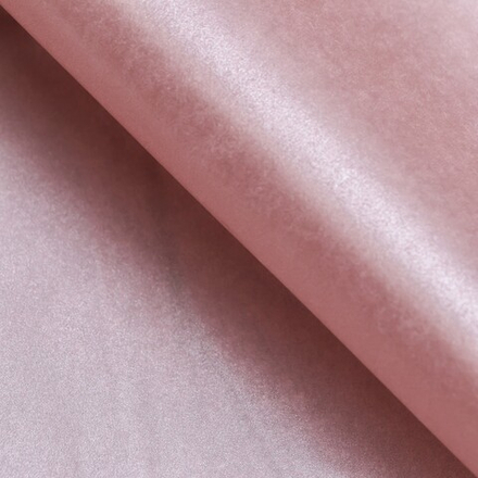 Бумага упаковочная тишью, «Жемчужная», тёмная пудра, 50×70 см, 9618349