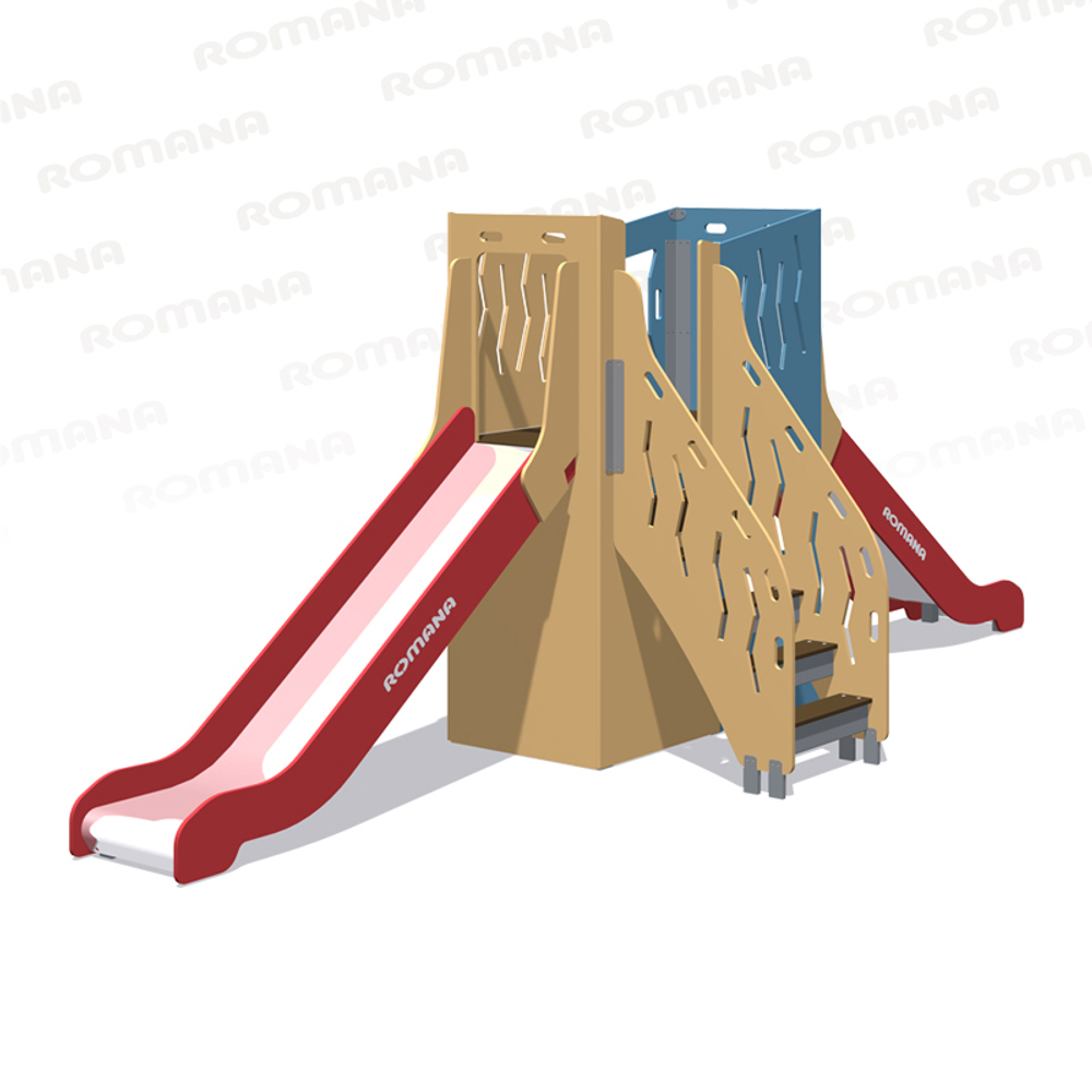 Детский игровой модуль с горкой Romana 115.30.00