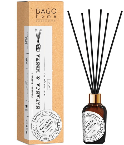 Мята и апельсин, ароматический диффузор, Bago home