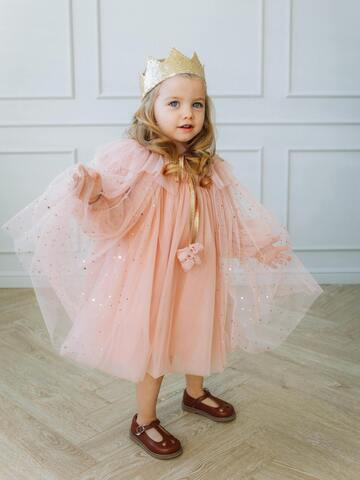 Накидка "Princess" Пудровый