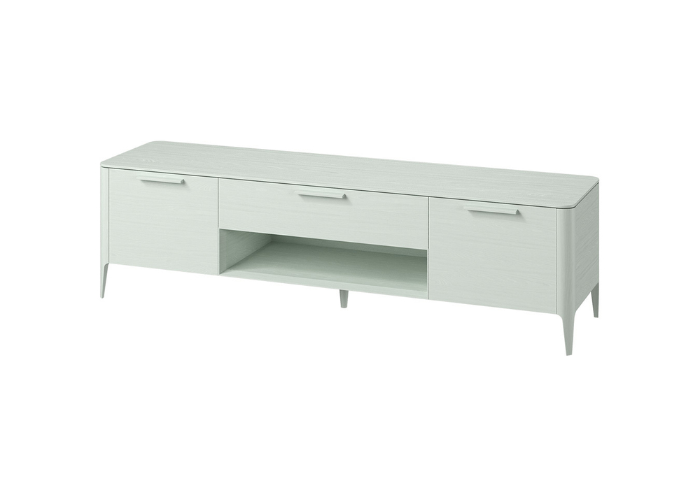 Тумба Type oak под ТВ ширина 200 см (белый)