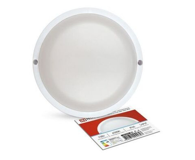 Светильник светодиодный герметичный СПП 1565-КРУГ 15Вт 6500К 1350Лм IP65 140мм IN HOME