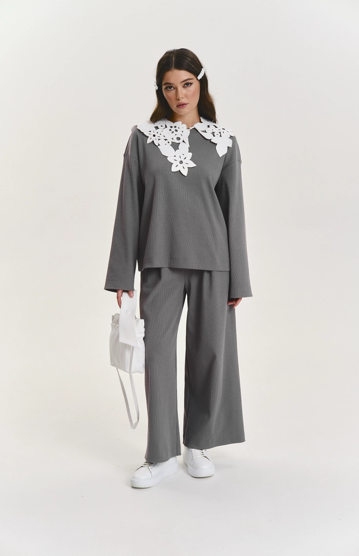 СВИТШОТ ТЕЙЛИН ГРАФИТОВЫЙ