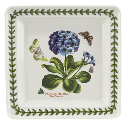 Portmeirion - Тарелка Botanic Garden 18см квадратная Blue Primrose / артикул   BG78996-XF-A  / GTIN 00795999