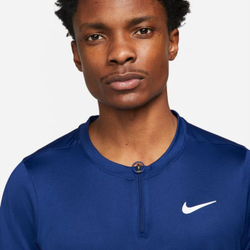 Мужское теннисное поло Nike Men's Court Dri-Fit Advantage Polo - небесный